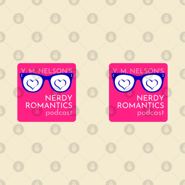 Nerdy Romantics Podcast Pink Logo by Nerdy Romantics Fan Shop*