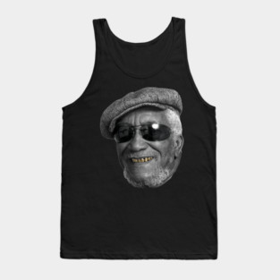 Fred Sanford Gold Grillz Tank Top