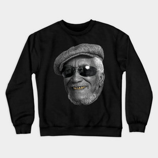 Fred Sanford Gold Grillz Crewneck Sweatshirt