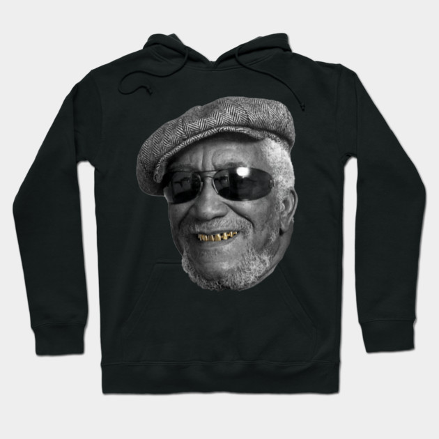 Fred Sanford Gold Grillz Hoodie by UrbanLifeApparel