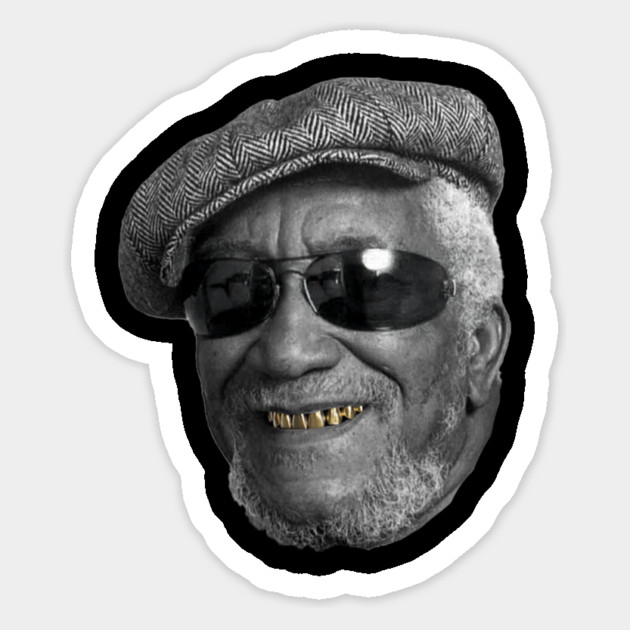 Fred Sanford Gold Grillz Magnet by UrbanLifeApparel