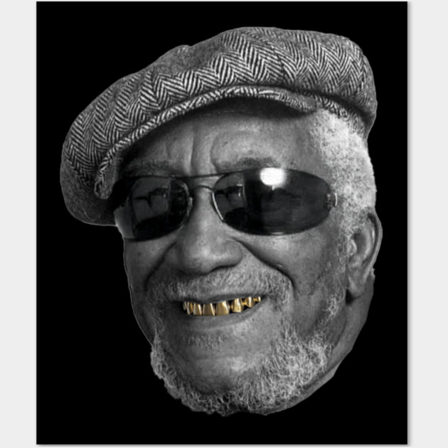 Fred Sanford Gold Grillz Wall Art by UrbanLifeApparel