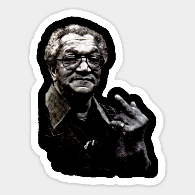 Fred Sanford Middle Finger Magnet by UrbanLifeApparel