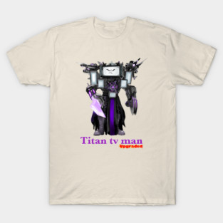 Titan tv man upgraded from skibidi toilet series T-Shirt