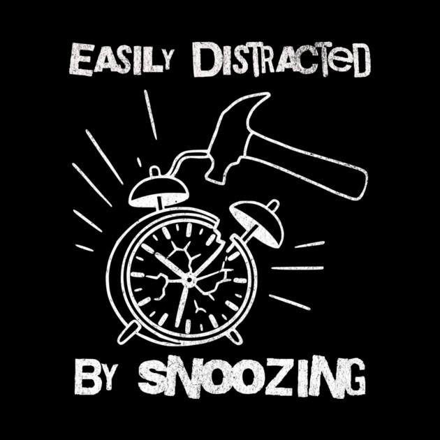 Easily Distracted by Snoozing by DonWillisJrArt