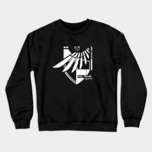 Gray Raven Logo Crewneck Sweatshirt