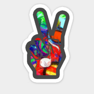 Peace Sticker