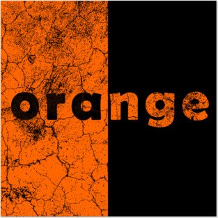 Orange Posters and Art