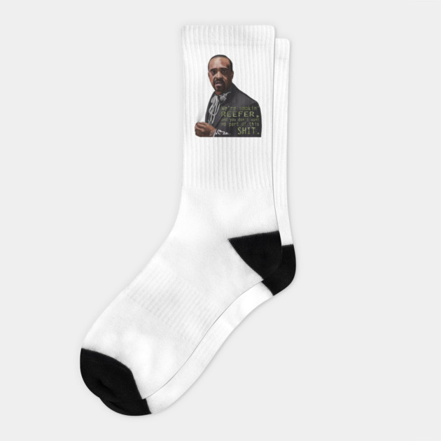 Walk Hard: We're Smokin' Reefer Socks by 51Deesigns