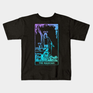 The Magician Tarot Card Kids T-Shirt