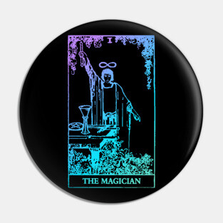 The Magician Tarot Card Pin