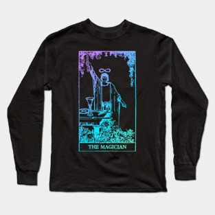 The Magician Tarot Card Long Sleeve T-Shirt