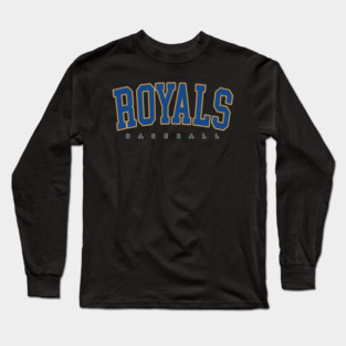 Kansas City Royals Baseball Long Sleeve T-Shirt