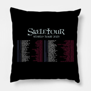 graphic skeletour arena Pillow