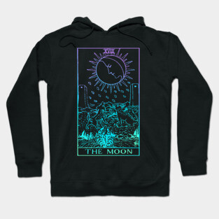 The Moon Tarot Card Hoodie