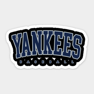 New York Yankees Baseball Sticker