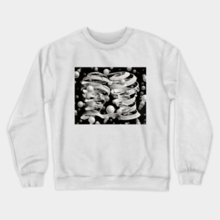 Maurits Escher, Bond of Unity, Surrealist Art Crewneck Sweatshirt