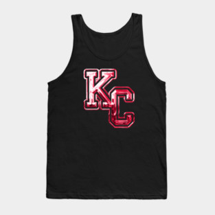 KC – Kansas City Chrome Effect Tank Top