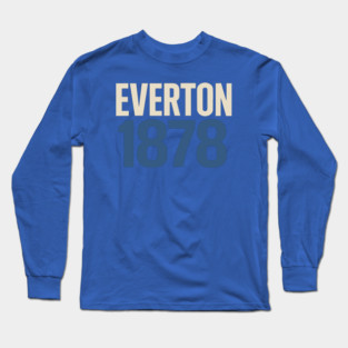 Everton 1878 Bold Long Sleeve T-Shirt