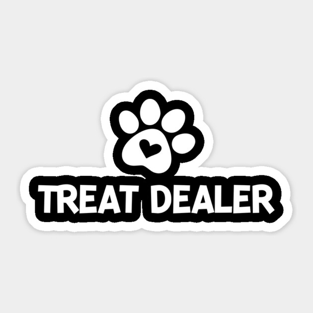 Treat Dealer Sticker by Frank Ring