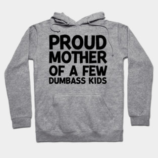 Proud Mother of a Few Dumbass Kids Hoodie