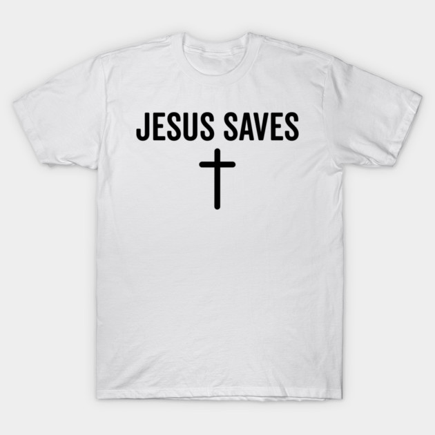 Jesus Saves T-Shirt by Frank Ring