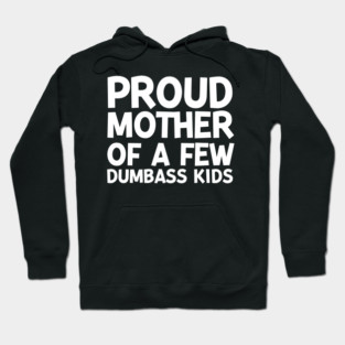 Proud Mother of a Few Dumbass Kids Hoodie