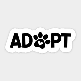 Adopt Sticker