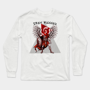 Stoic Warrior Angel Long Sleeve T-Shirt