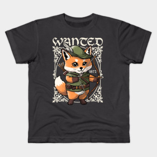 Wanted Robin of the hood Kids T-Shirt