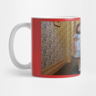 Weird JD Vance The Shining Meme Mug