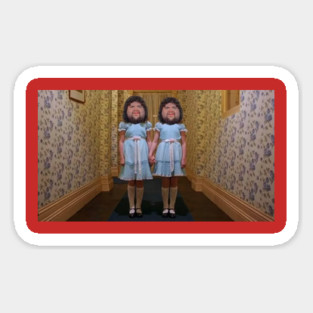Weird JD Vance The Shining Meme Sticker