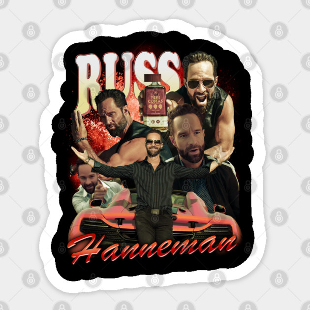 Russ Hanneman // Bootlegger Sticker by Tv Moments