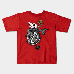 Destroy That Which Destroys You - Anarchist, Radical, Bird Kids T-Shirt