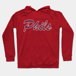 Retro Fightin' Phils Powder Blue Baseball Phillies Hoodie