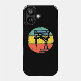 Retro Power Drill Art – Vintage Toolbox Wall Decor Design Phone Case