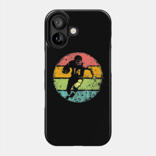Vintage Football Runner – Retro Sports Action Art Phone Case
