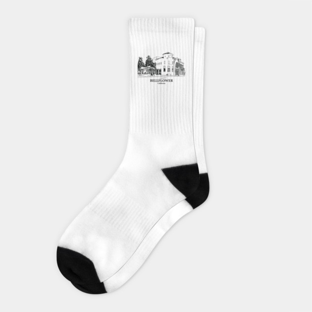 Bellflower - California Socks by Lakeric