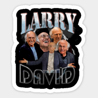 Larry David // Bootleg Sticker