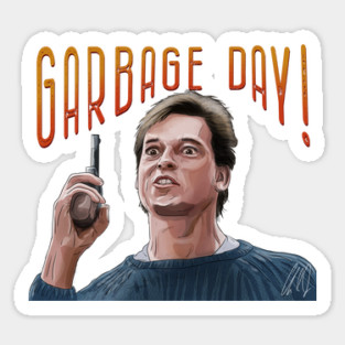 Silent Night Deadly Night Part 2: Garbage Day Sticker