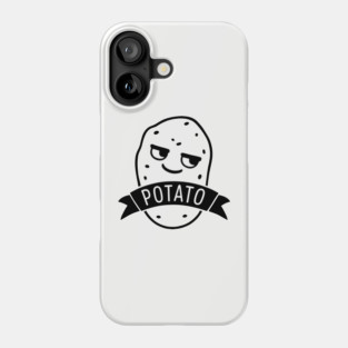 Potato Spud Lazy Lifestyle Sarcastic Humor Phone Case