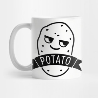 Potato Spud Lazy Lifestyle Sarcastic Humor Mug