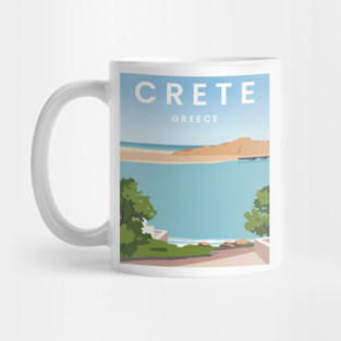 Crete Greece travel Mug