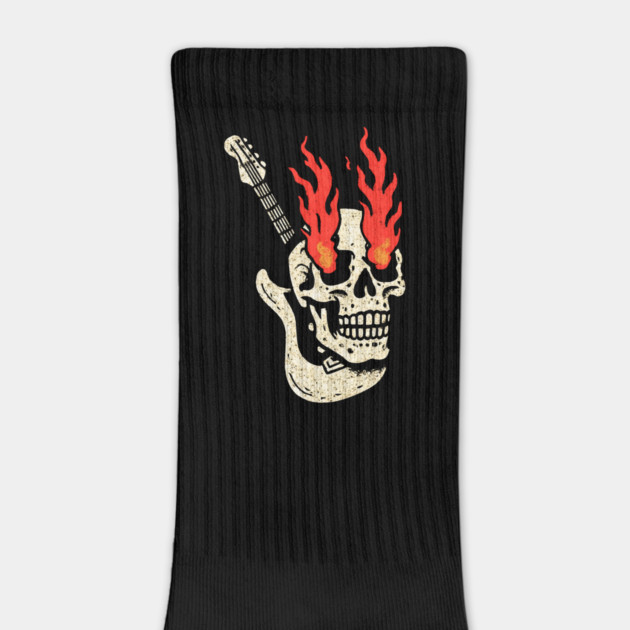 Electric Guitar Skull by Maggie's Store 3