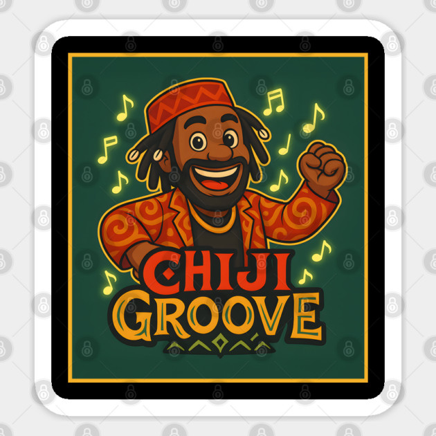 Chiji Groove Smiling Star Sticker by Eric's Store 4