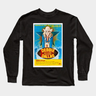 Debbie Does Dallas Classic Adult Movie Poster Long Sleeve T-Shirt