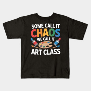 Funny Art Teacher Art Stuff & Artist Supplies Kids T-Shirt