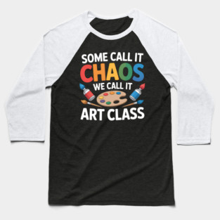Funny Art Teacher Art Stuff & Artist Supplies Baseball T-Shirt