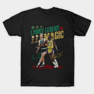 Magic Johnson Vs. Larry Bird T-Shirt