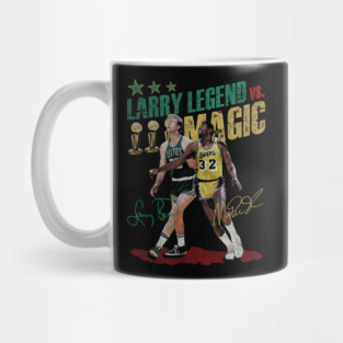 Magic Johnson Vs. Larry Bird Mug